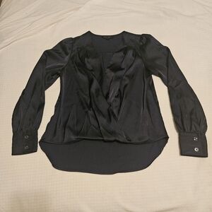 Banana Republic Factory Black Blouse